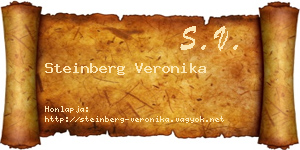 Steinberg Veronika névjegykártya